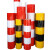 Homeglen电线杆双色反光膜警示防撞贴膜道路交通柱子贴带 1米宽3红2白直纹50米整卷
