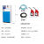 ic卡加机220V大流量双枪柴车队自助刷卡插卡加站设备 220VIC卡135款加机