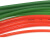定制聚氨酯皮带PU圆带圆条传动带绿色粗面带红色光面带2mm-18mm可 红色光面4mm 其他