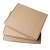 安送达 飞机盒小号快递纸箱长条服饰物流打包装盒子瓦楞牛皮纸盒 3层特硬空白26x18x6cm (E坑）30个装