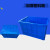 加厚塑料周转箱长方形特大号工业箱子带盖胶框储物框大收纳盒筐子 绿色(无盖) 外径长宽高540*420*260