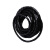 吉菲达 10mm 缠绕管 电线包线管保护套理线器束线管10mm 7米（单位:条）黑色