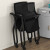 NX-折叠椅轻便椅带轮滑轮座椅 经典型 车条轮黑色