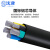 沈津 ZR-VLV-0.6/1KV-3*16+2*10mm² 国标铝芯阻燃电力电缆 1米