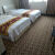 定制加厚办公室客厅酒店宾馆毛坯房卧室出租屋大改造满铺地毯 黑红六角 3米宽3.5米长整张发赠胶带