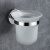 高迪朗厕所马桶刷底座配件卫生间沥水马桶杯放马桶杯刷头刷杆磨砂玻璃杯 磨砂玻璃马桶杯