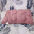 海象人2022新款枕头枕芯维也纳酒店同款五星级一对家用单双人高枕 粉色单只装高枕重1200克 单只装