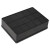 加厚防静电带盖元件盒黑色零件盒工具收纳盒塑料小盒子物料周转箱 5号（连盖盒）1158550mm