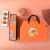 润华年中秋节月饼包装盒礼品盒定制8粒装橙色创意手提包装盒 8粒装1盒