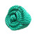百舸 尼龙绳 塑料绳耐磨物流绳户外手工编织货车捆绑绳绿色绳子16mm（50米/捆