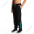 锐步（Reebok）男士休闲裤长裤运动束腿裤logo舒适跑步 Black L