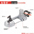 小锯床百事得带锯机圆方管不锈钢塑料金属台锯条锂电锯霸18F1 DLY-10QS2 气动手持带锯