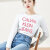 Calvin Klein CK 春夏季女装 经典字母印花休闲运动圆领修身薄款长袖T恤 美码偏大 010 Black 黑色 M