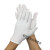 白色手套棉线作业劳保工厂文玩礼仪吸汗布质检手袜夏季薄款 白色棉手套/加厚款 L
