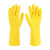 金固牢 KCyy-37 乳胶加厚牛筋劳保手套 橡胶手套清洁洗碗手套 XL (5双)
