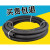 汉河 高压黑色夹布橡胶管耐高温蒸汽空气水管软管皮管4分6分1寸2寸3寸 (1.5寸)内径38mm*5层*18米