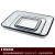 玛仕福 搪瓷托盘 白色实验室化工消毒盘 方形盘 单个20*30cm 加厚带盖 