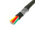天泓电缆 YCT 电梯电缆 3+1芯软线 型号3×4+1×2.5（100米）