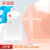 Aseblarm婴儿牙胶硅胶玩具宝宝咬胶防吃手可水煮防吃手安抚食品级 （2件装）磨牙棒-透明+收纳盒