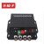 丰应子（Fengyingzi）视频光端机32路视频 纯视频 光纤收发器延长器 黑色 单纤单模FC接口 机架1对 FYZ-GM19D