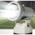 集客家 超远射程自动旋转塔吊灯工地220v船用氙气探照灯强光远程射灯户外 24V 200W 白光+遥控转台