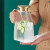 美斯尼凉水壶玻璃冷水壶冰箱专用窄体壶身耐高温锤纹玻璃水壶柠檬果汁壶