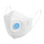 星工（XINGGONG）KN95口罩 防尘工业粉尘花粉 硅胶鼻垫耳戴透气防护口罩 10只 白色