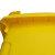 简厚 脚踏分类垃圾桶酒店超市办公室商用室内塑料垃圾桶 黄色【医疗废物】60L