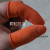 20个50个100个切口乳胶橡胶工业加厚耐磨麻点劳保颗防滑手指套 橙色小号S(20个）