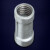 KT坤廷暖气（KT）DN20 暖气片配件 Q235B材质 暖气片配件 管箍 镀锌（每盒10个）