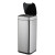 兰诗（LAUTEE）LK1053不锈钢垃圾桶智能感应大号带盖防臭异味纸篓卫生桶 25L充电款