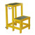 适用玻璃钢绝缘高低凳 电工绝缘凳 推动式玻璃钢双层凳 高低凳80 1.2米高三层+轮子 加固型