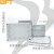 贝傅特 AG透明防水盒 户外新料接线盒防水ABS塑料密封盒监控端子电池盒 130*80*85