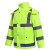 稳斯坦 分体式反光雨衣雨裤 XL/175荧光绿300D套装 路政施工1102