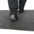 爱柯部落 出入口刮沙地毯 办公室地毯除尘地垫60×90cm防滑吸水垫灰色可定制110076