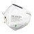 3M 口罩 kn95 9502V+ 透气口罩 防雾霾飞沫 防尘透气 针织带头戴式 环保装 25只/袋