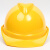 诺瑞斯安 安全帽工地 免费印字国标V型 ABS透气领导监理建筑加厚电工头盔 黄色