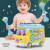 育儿宝 宝宝玩具婴儿手敲琴儿童小孩1-3岁生日礼物 【升级版】早教巴士小汽车