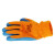 盛港 (SHENGGANG) 毛圈压纹手套加绒加厚 乳胶发泡保暖防寒防滑耐磨工作手套L999（10付）