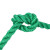百舸 尼龙绳 塑料绳耐磨物流绳户外手工编织货车捆绑绳绿色绳子6mm（100米/捆）