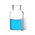 集气瓶125ml/250ml/500ml 玻璃气体收集瓶 带玻璃盖 化学实验器材 集气瓶250ml