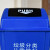 简厚 新款分类摇盖垃圾桶商用物业室内外塑料大号垃圾箱垃圾桶 定制15L