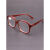 定制透明平光玻璃镜片劳保防护眼镜打磨切割焊工用电焊黑色护目镜 防紫外线款镜片镀膜处理