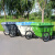圣极光垃圾车物业自装清运车带盖保洁车无轮车体G5334绿色400L