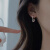 S925银耳环女耳扣2024新款小众设计轻奢耳圈耳饰高级耳钉流苏耳坠 流苏耳扣 s925