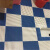 爱柯部落 浴室防滑垫 自由拼接疏水地垫脚垫30×30cm（20片）卫生间淋浴房宝石蓝定制