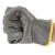 者也（ZYE）牛皮焊工电焊手套 耐磨劳保搬运短款加厚防护手套 深色系颜色随机发 1双