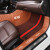 京宁（JINGNING）适用于一汽奔腾x40 x80 B50 B30 B70 B90专用双层全包围汽车脚垫 双层-棕色+咖色彩条雪妮丝(五座)