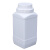 枭采加厚塑料瓶大口方瓶固体瓶样品试剂瓶方形瓶1000ml500毫升100克 1000ml【黑色】(大口)