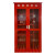 SUK 消防柜 红色 玻璃柜门，厚度约0.6mm左右 单位：个 货期15天 1600*1200*400